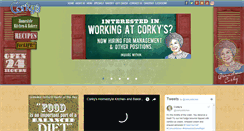 Desktop Screenshot of corkyskitchenandbakery.com
